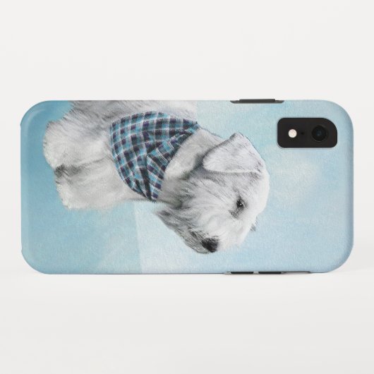 Sealyham Terrier Painting - Cute Original Dog Art Case-Mate iPhone Case (Achterkant (horizontaal))
