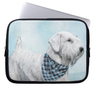 Sealyham Terrier Painting - Cute Original Dog Art Laptop Sleeve