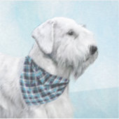 Sealyham Terrier Painting - Cute Original Dog Art Sticker (Voorkant)