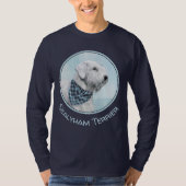 Sealyham Terrier Painting - Cute Original Dog Art T-shirt (Voorkant)