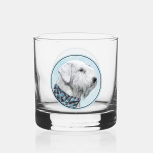 Sealyham Terrier Painting - Cute Original Dog Art Whisky Glas