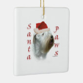 Sealyham Terrier Santa Paws Keramisch Ornament (Rechts)