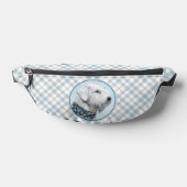 Sealyham Terrier Schilderen Schattigee Originele H Heuptasje (Liggend)