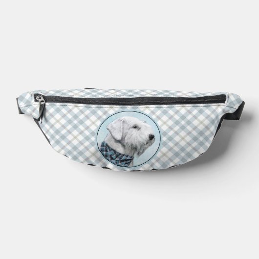 Sealyham Terrier Schilderen Schattigee Originele H Heuptasje (Liggend)