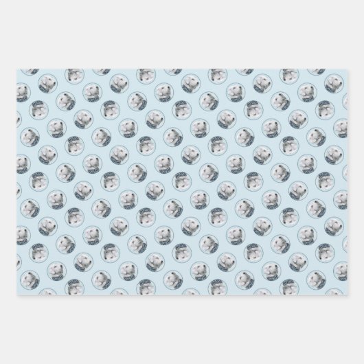 Sealyham Terrier Schilderen Schattigee Originele H Inpakpapier Vel (Voorkant)