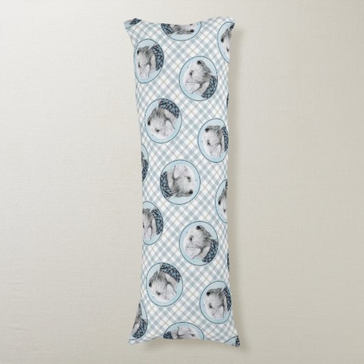 Sealyham Terrier Schilderen Schattigee Originele H Lichaamskussen (Voorkant Verticaal)