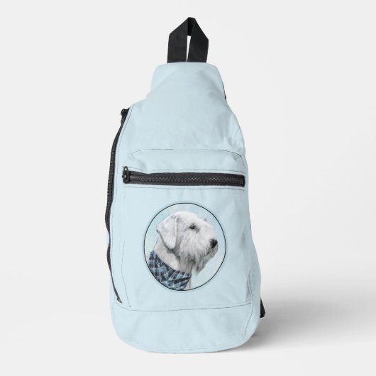 Sealyham Terrier Schilderen Schattigee Originele H Sling Bag (Voorkant)