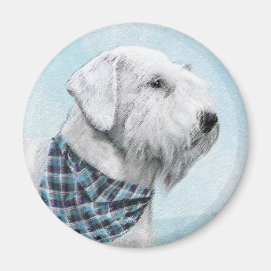 Sealyham Terrier-schilderij - Mooie originele hond Magneet