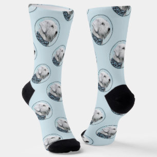 Sealyham Terrier Schilderij Mooie Originele Honden Sokken