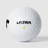 Sealyham Terrier Silhouette Golfballen (Logo)