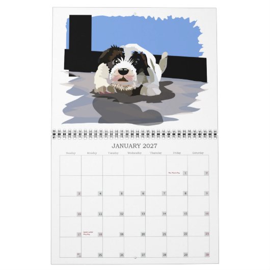 Sealyham Terriers Places and Faces 2012 Kalender (Jan 2027)