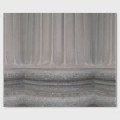 SEAM-AANPASSINGEN: Marble Column Wrapping Paper Cadeaupapier (Vlak)