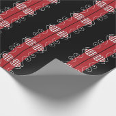 SEAM-AANPASSINGEN: Valentijn Heart check WrappingP Cadeaupapier (Hoek)