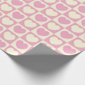 SEAM-AANPASSINGEN: Valentijn Heart Check WrappingP Cadeaupapier (Hoek)