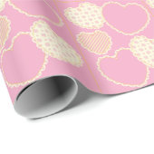 SEAM-AANPASSINGEN: Valentijn-omslagpapier met oogd Cadeaupapier (Rol Hoek)