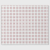 SEAM-AANPASSINGEN: Valentijn rood-hartlijnpapier Cadeaupapier (Vlak)