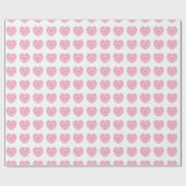 SEAM-REMMEN: Valentijn hartstreep wrappenPapier Cadeaupapier (Vlak)