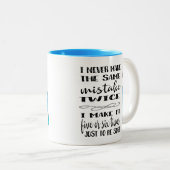 Seam Ripper—Dezelfde fout tweemaal Mok (Voorkant rechts)