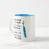 Seam Ripper—Dezelfde fout tweemaal Mok (Voorkant links)