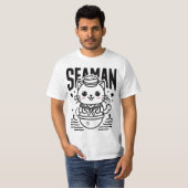 Seaman Cat Lover T-shirt (Voorkant volledig)