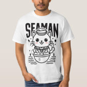 Seaman Cat Lover T-shirt (Voorkant)