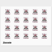 Seaman Vikings Wees bang... Ronde Sticker (Vel)