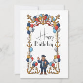 Seaman's Birthday Kaart (Voorkant)