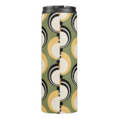 Seamless abstract chain pattern. Vintage design, f Thermosbeker (Achterkant)
