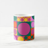 Seamless abstract geometric background pattern, r koffiemok (Center)