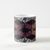 Seamless abstract geometric pattern. Strips. Mosai Koffiemok (Center)
