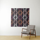Seamless abstract geometric pattern. Strips. Mosai Wandkleed (In Situ (horizontaal))