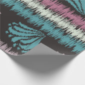 Seamless abstract ikat pattern with the image of f cadeaupapier (Hoek)