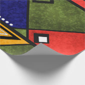 Seamless african ethno traditional textern cadeaupapier (Hoek)