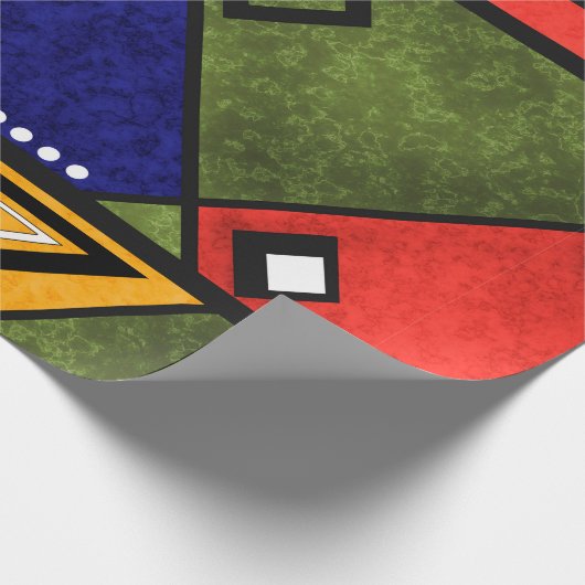 Seamless african ethno traditional textern cadeaupapier (Hoek)