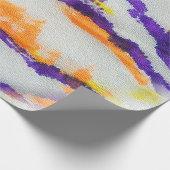 Seamless animal zebra. Dirty art pattern. Abstract Cadeaupapier (Hoek)
