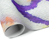 Seamless animal zebra. Dirty art pattern. Abstract Cadeaupapier (Rol Hoek)
