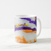 Seamless animal zebra. Dirty art pattern. Abstract Koffiemok (Voorkant rechts)