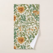 Seamless Arts and Crafts style repeating pattern Bad Handdoek (Handdoek)