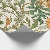 Seamless Arts and Crafts style repeating pattern Cadeaupapier (Hoek)