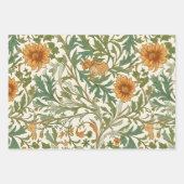 Seamless Arts and Crafts style repeating pattern Inpakpapier Vel (Voorkant 2)