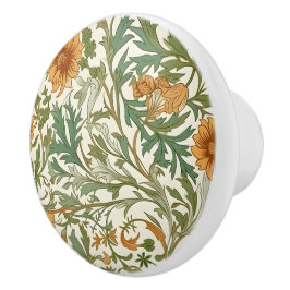 Seamless Arts and Crafts style repeating pattern Keramische Knop