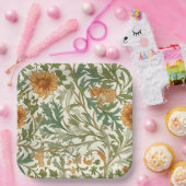 Seamless Arts and Crafts style repeating pattern Papieren Bordje (Feest)