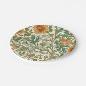 Seamless Arts and Crafts style repeating pattern Papieren Bordje (Gekanteld)