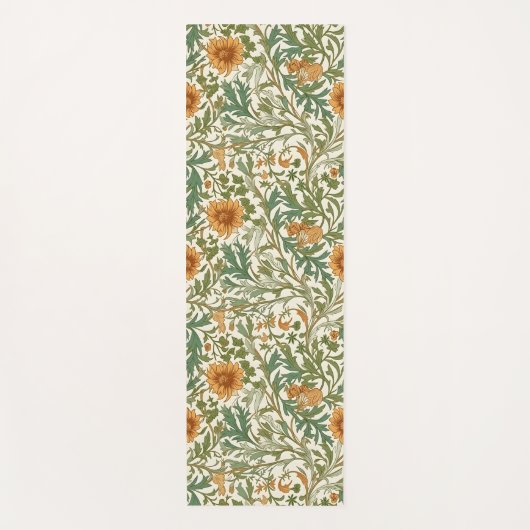 Seamless Arts and Crafts style repeating pattern Yogamat (Voorkant)