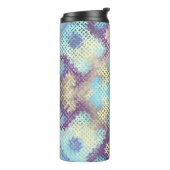 Seamless background pattern. Imitation of a textur Thermosbeker (Gedraaid links)