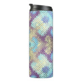 Seamless background pattern. Imitation of a textur Thermosbeker (Geroteerd rechts)