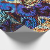 Seamless background pattern. Mosaic art pattern ba Cadeaupapier (Hoek)