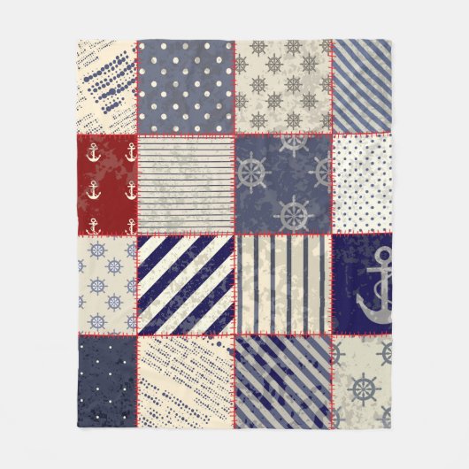 Seamless background pattern. Will tile endlessly. Fleece Deken (Voorkant)