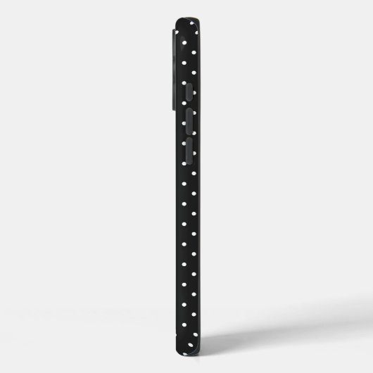 Seamless black and white polka dot pattern  Case-Mate iPhone case (Achterkant / Links)