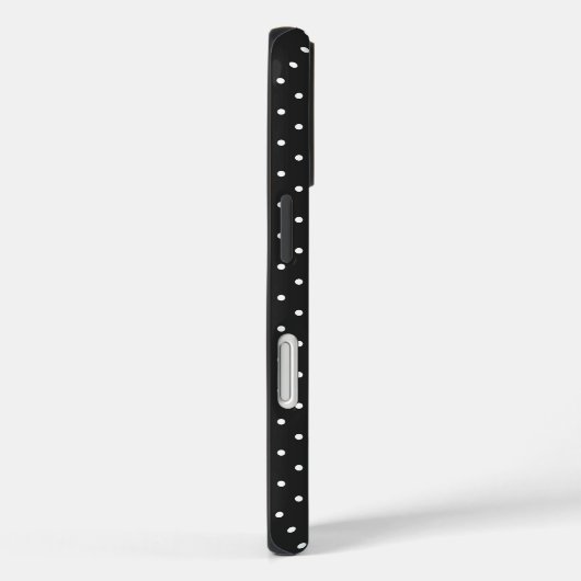 Seamless black and white polka dot pattern  Case-Mate iPhone case (Achterkant / Rechts)